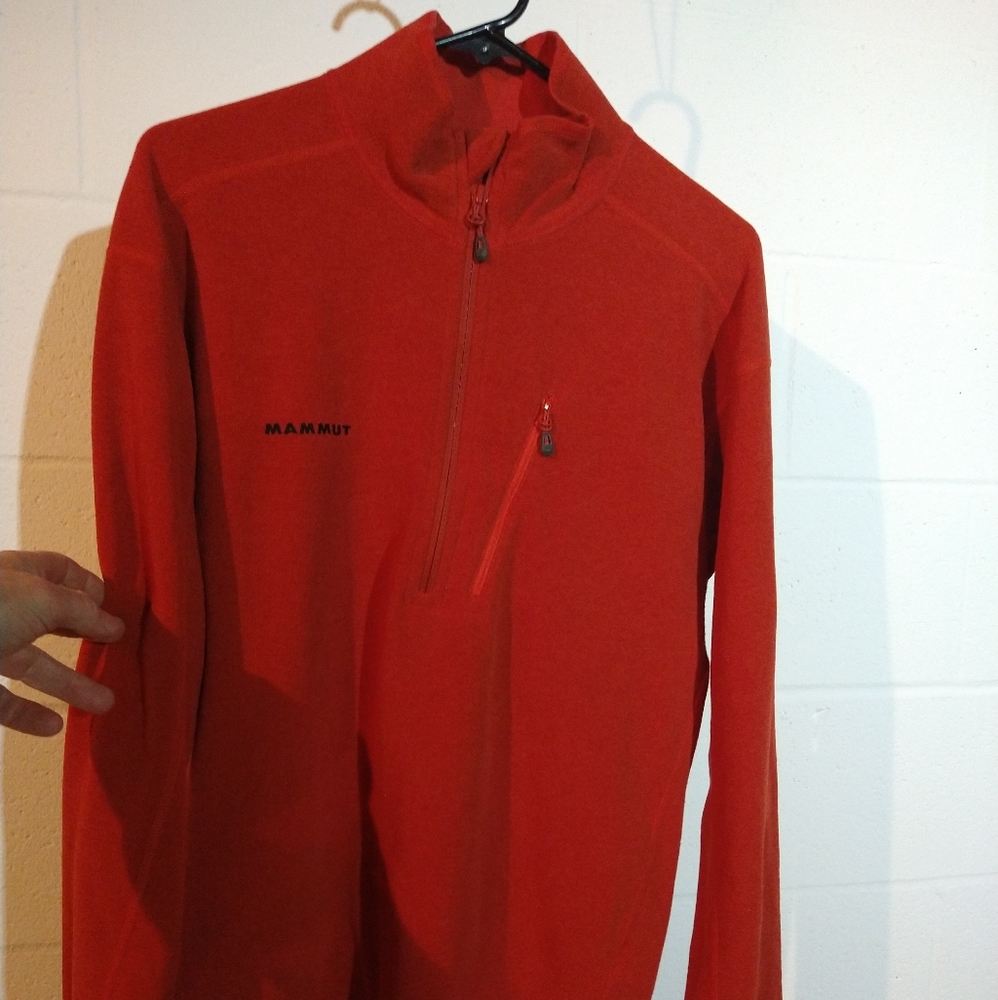 Mammut mens zip fleece